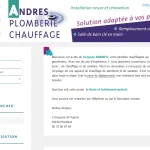 Andres Plomberie Chauffage