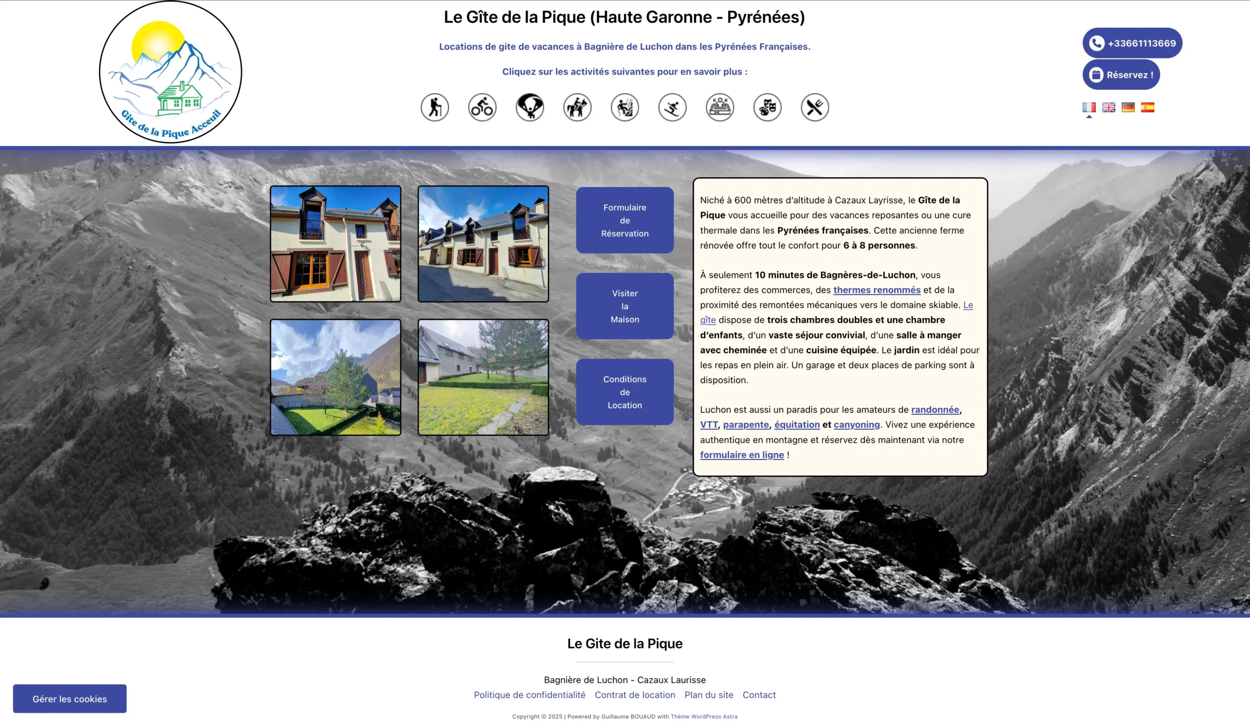 You are currently viewing Le Gîte de la Pique